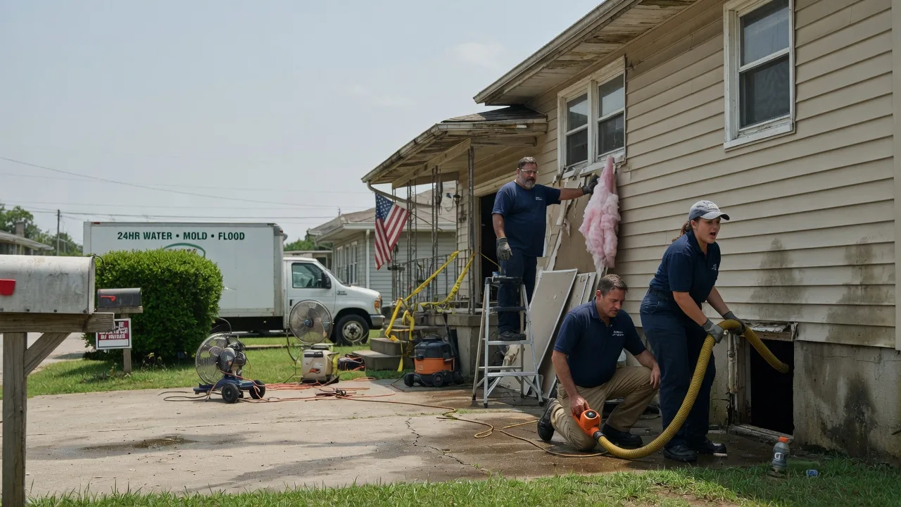 Water Damage Repair in Fanshawe, OK near me